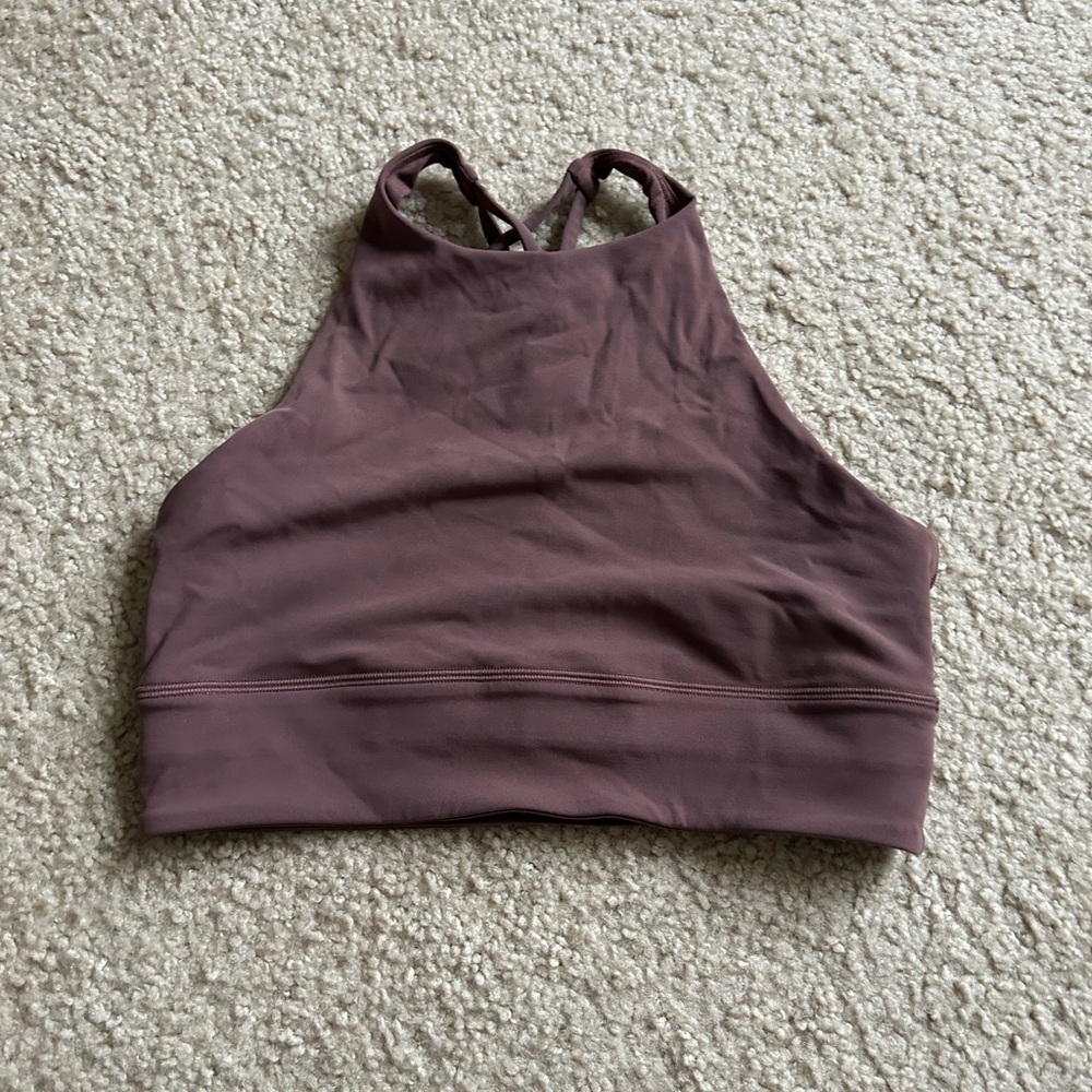 Lululemon Athletica Sports Bra in Mauve